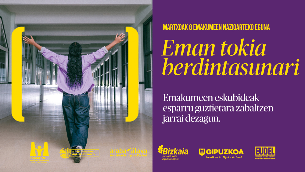 Martxoak 8. Emakumeen nazioarteko eguna Martxoak 8. Emakumeen nazioarteko eguna
